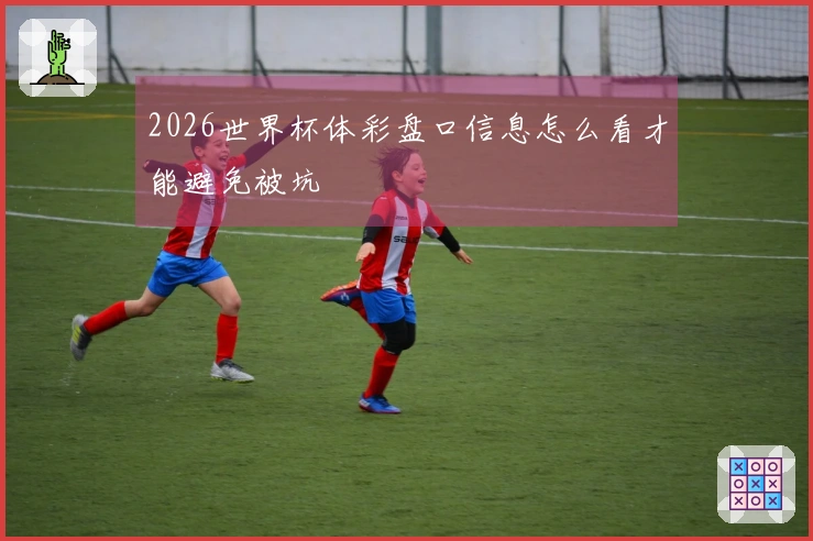 2026世界杯体彩盘口信息怎么看才能避免被坑