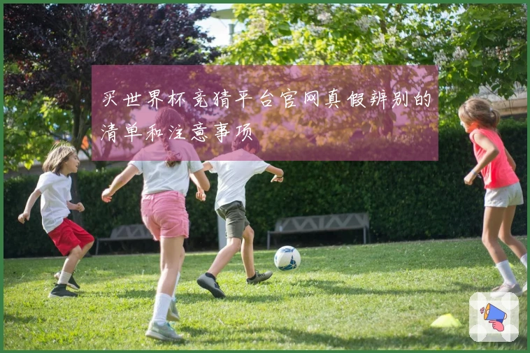 买世界杯竞猜平台官网真假辨别的清单和注意事项