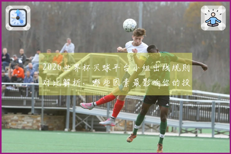 2026世界杯买球平台小组出线规则对比解析，哪些因素最影响你的投注决策