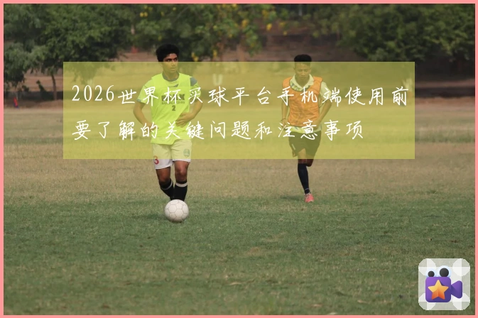 2026世界杯买球平台手机端使用前要了解的关键问题和注意事项