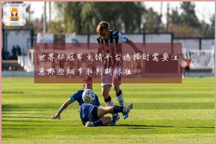 世界杯冠军竞猜平台选择时需要注意哪些细节和判断标准